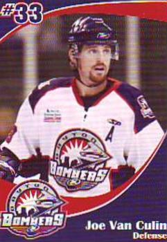 2008-09 Big League Cards Dayton Bombers (ECHL) #NNO Joe Van Culin Front