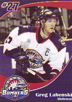 2008-09 Big League Cards Dayton Bombers (ECHL) #NNO Greg Labenski Front