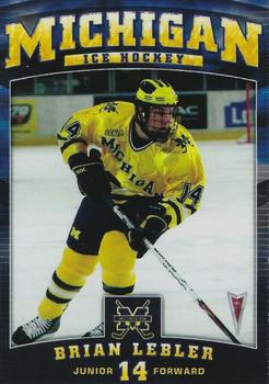 2008-09 Michigan Wolverines (NCAA) #14 Brian Lebler Front