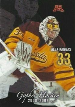 2008-09 Minnesota Golden Gophers (NCAA) #NNO Alex Kangas Front