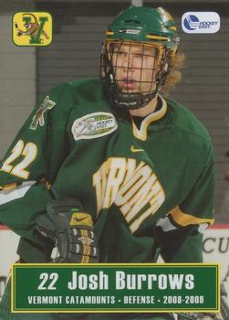 2008-09 L. Brown & Sons Vermont Catamounts (NCAA) #3 Josh Burrows Front