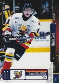 2008-09 Extreme Barrie Colts (OHL) #8 Michael Sgarbossa Front