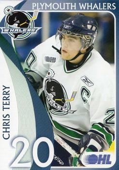 2008-09 Plymouth Whalers (OHL) #A-15 Chris Terry Front