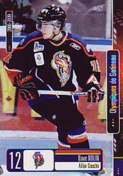 2008-09 Extreme Gatineau Olympiques (QMJHL) #10 Dave Nolin Front