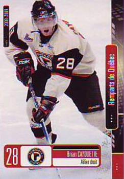 2008-09 Extreme Quebec Remparts (QMJHL) #10 Bryan Cayouette Front