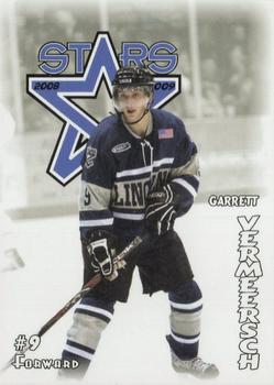2008-09 Blueline Booster Club Lincoln Stars (USHL) #10 Garrett Vermeersch Front
