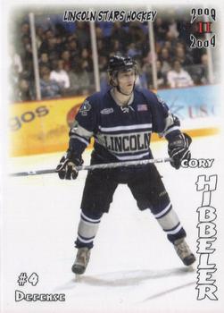 2008-09 Blueline Booster Club Lincoln Stars (USHL) #32 Cory Hibbeler Front