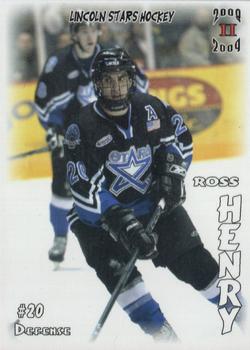 2008-09 Blueline Booster Club Lincoln Stars (USHL) #45 Ross Henry Front