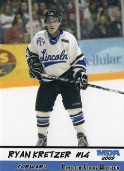 2008-09 MDA Lincoln Stars (USHL) #12 Ryan Kretzer Front