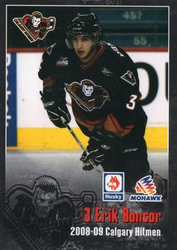 2008-09 Calgary Hitmen (WHL) #NNO Eric Bonsor Front