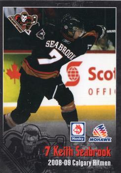 2008-09 Calgary Hitmen (WHL) #NNO Keith Seabrook Front