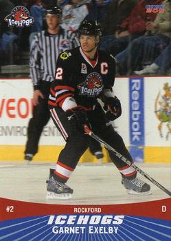 2010-11 Choice Rockford IceHogs (AHL) #07 Garnet Exelby Front