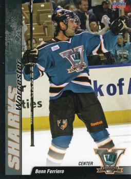 2010-11 Choice Worcester Sharks (AHL) #7 Benn Ferriero Front