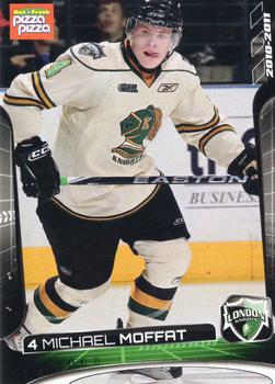 2010-11 Extreme London Knights OHL #3 Michael Moffat Front