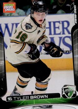 2010-11 Extreme London Knights OHL #7 Tyler Brown Front