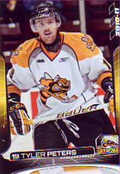 2010-11 Extreme Sarnia Sting (OHL) #12 Tyler Peters Front