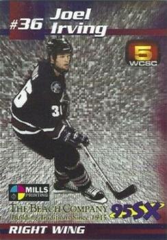 2002-03 Mills Printing South Carolina Stingrays (ECHL) #NNO Joel Irving Front