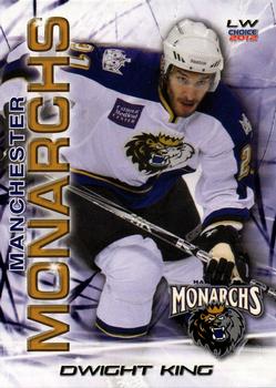2011-12 Choice Manchester Monarchs (AHL) #12 Dwight King Front