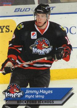 2011-12 Choice Rockford IceHogs (AHL) #9 Jimmy Hayes Front