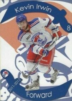 2011-12 Des Moines Buccaneers (USHL) #NNO Kevin Irwin Front