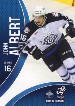 2012-13 Choice St. John's IceCaps (AHL) #NNO John Albert Front
