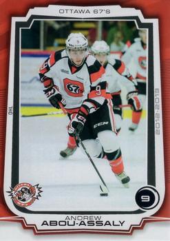 2012-13 Extreme Ottawa 67's (OHL) #17 Andrew Abou-Assaly Front