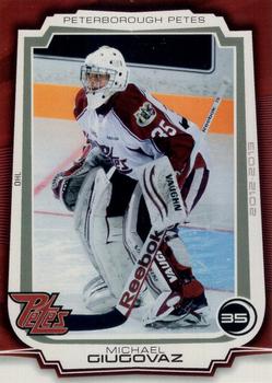 2012-13 Extreme Peterborough Petes (OHL) #1 Michael Giugovaz Front