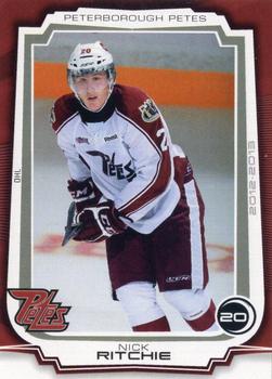 2012-13 Extreme Peterborough Petes (OHL) #8 Nick Ritchie Front