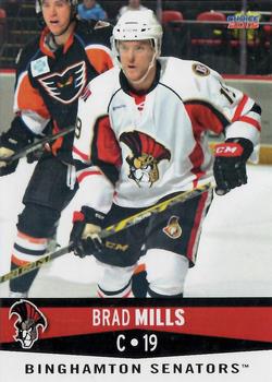 2014-15 Choice Binghamton Senators (AHL) #14 Brad Mills Front