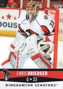 2014-15 Choice Binghamton Senators (AHL) #25 Chris Driedger Front
