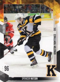 2014-15 Extreme Kingston Frontenacs OHL #23 Spencer Watson Front