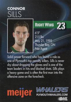 2014-15 Plymouth Whalers (OHL)  25th Anniversary Set #NNO Connor Sills Back