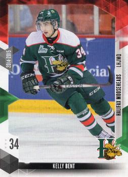 2014-15 Extreme Halifax Mooseheads QMJHL #9 Kelly Bent Front
