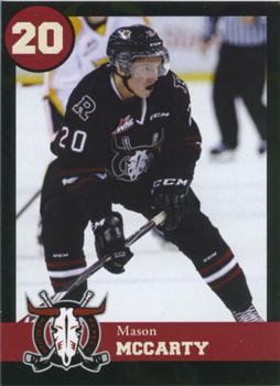 2014-15 Red Deer Rebels (WHL) #NNO Mason McCarty Front