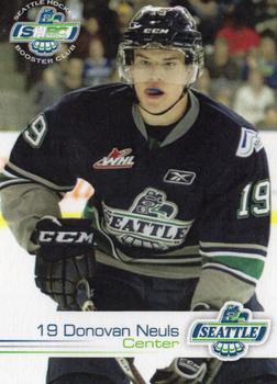 2014-15 Booster Club Seattle Thunderbirds (WHL) #14 Donovan Neuls Front