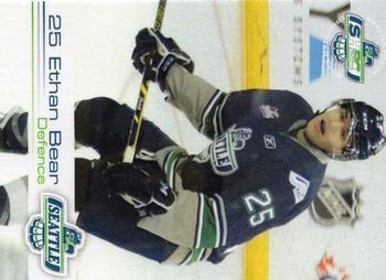2014-15 Booster Club Seattle Thunderbirds (WHL) #18 Ethan Bear Front