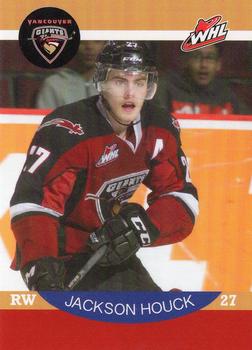 2014-15 Vancouver Giants (WHL) #NNO Jackson Houck Front
