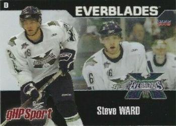 2007-08 Choice Florida Everblades (ECHL) #15 Steve Ward Front