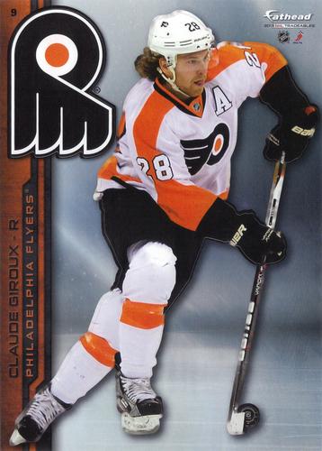 2013 Fathead NHL Tradeables #9 Claude Giroux Front