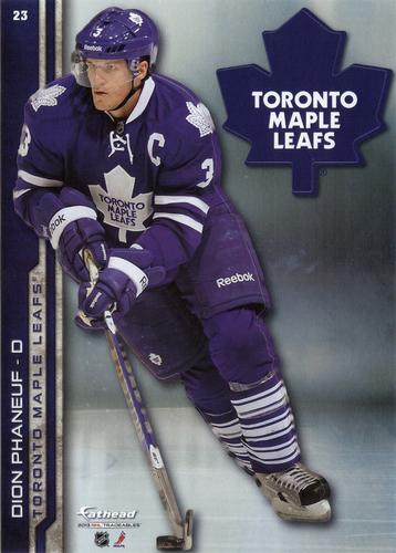 2013 Fathead NHL Tradeables #23 Dion Phaneuf Front