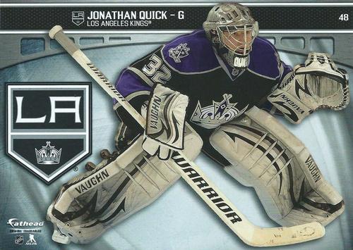 2014 Fathead NHL Tradeables #48 Jonathan Quick Front