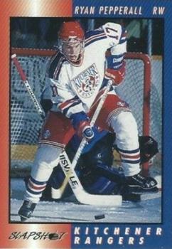 1994-95 Slapshot Kitchener Rangers (OHL) #16 Ryan Pepperall Front
