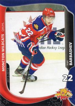 2013-14 Extreme Moncton Wildcats (QMJHL) #10 Ivan Barbashev Front