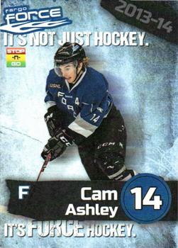 2013-14 Stop-N-Go Fargo Force (USHL) #C-06 Cam Ashley Front