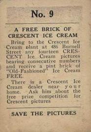 1923-24 Crescent Selkirk Fishermen #9 Fred Comfort Back