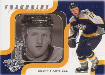 2002-03 Be a Player Memorabilia - Atlantic City National #217 Scott Hartnell Front