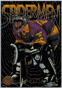1995-96 Leaf Elit Set (Swedish) - Spidermen #5 Patrik Haltia Front