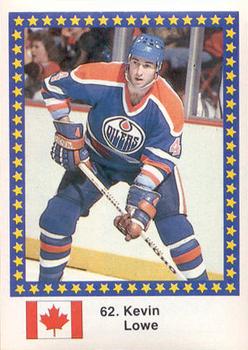 1989 Semic Hockey VM/Jaakiekon MM (Swedish/Finnish) Stickers #62 Kevin Lowe Front