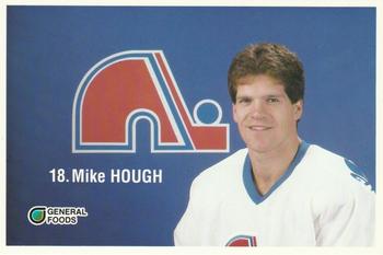 1989-90 General Foods Quebec Nordiques #NNO Mike Hough Front
