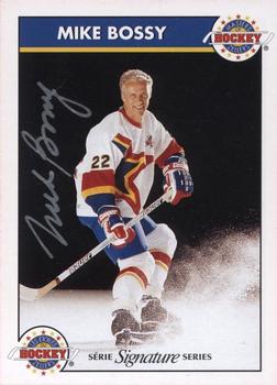 1995-96 Zellers Masters of Hockey Signature Series #NNO Mike Bossy Front